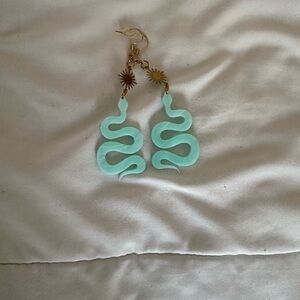 Artisan Snake Earrings